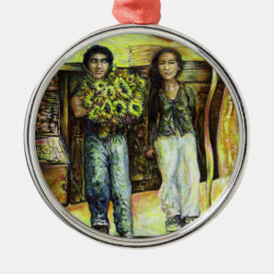 Adorno Metálico Una fase de ChapeI de un ChaIIenge