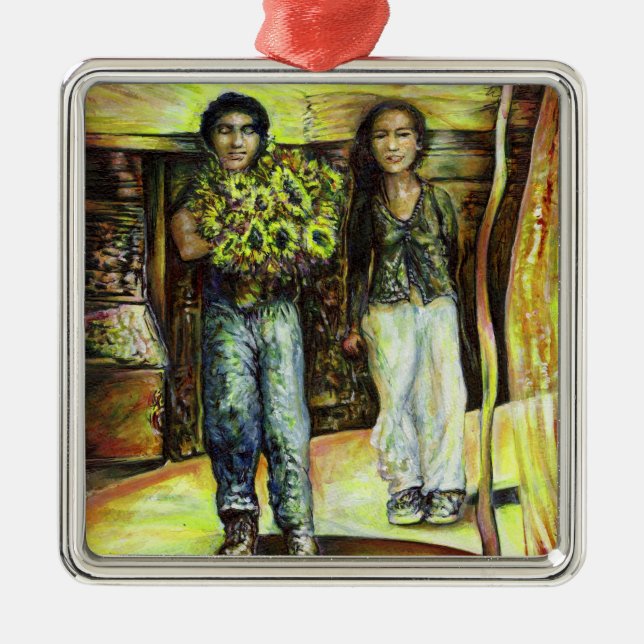 Adorno Metálico Una fase de ChapeI de un ChaIIenge (Frente)