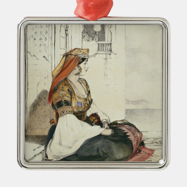 Adorno Metálico Una mujer judía de Gibraltar, de 'bosquejos del (Frente)