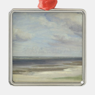 Adorno Metálico Una playa en el mar Báltico en Laboe, 1842