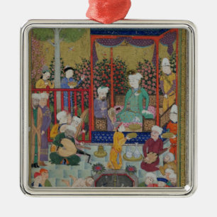 Adorno Metálico Una recepción principesca