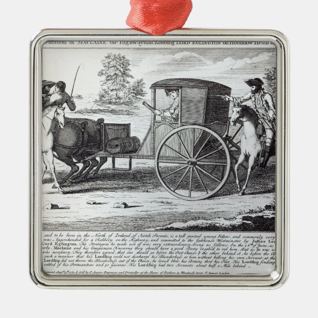 Adorno Metálico Una representación exacta de Maclaine (Frente)