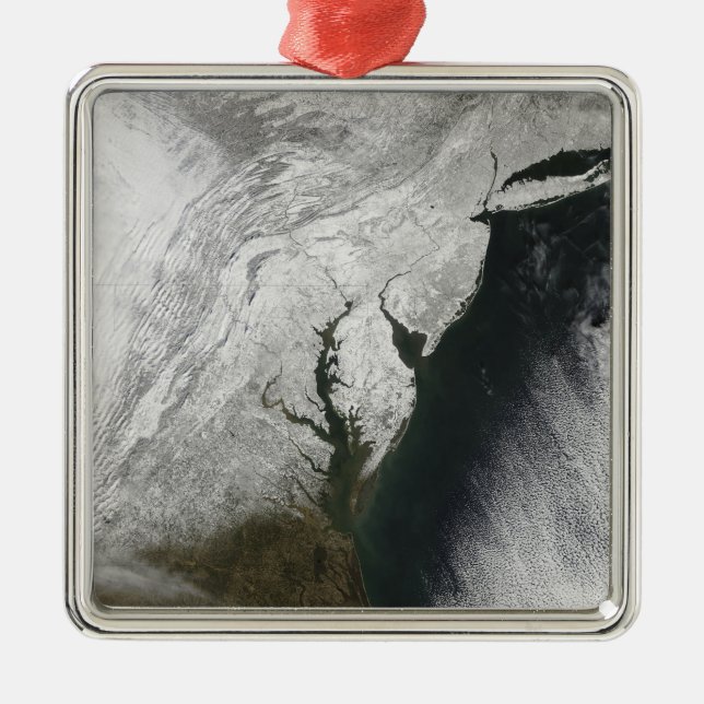 Adorno Metálico Una severa tormenta de invierno 2 (Frente)