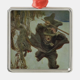 Adorno Metálico Una vez que persiguió al doctor Wilkinson