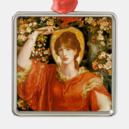 Adorno Metálico Una visión de Fiametta (Mujer Red-Haired) (Rosetti
