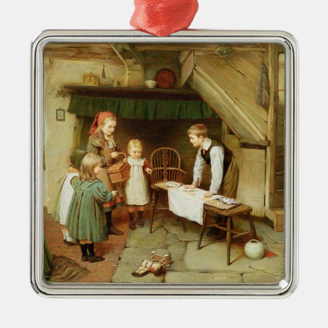 Adorno Metálico Una visita a la tienda dulce (Frente)