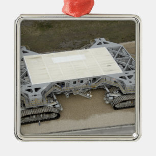 Adorno Metálico Una vista aérea del correa-transportador