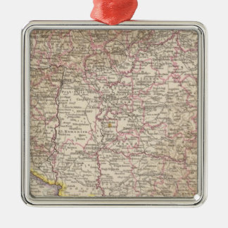 Adorno Metálico Ungarn, Hungría Atlas Map