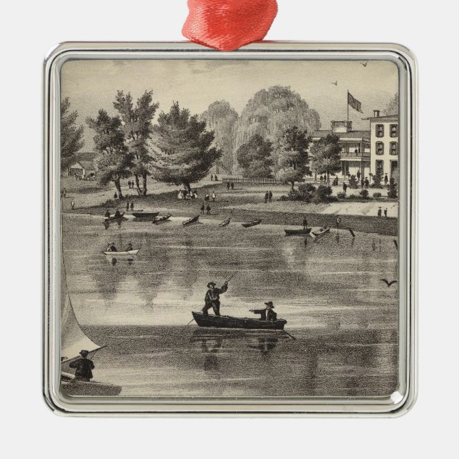 Adorno Metálico Union House, Squan, NJ (Frente)