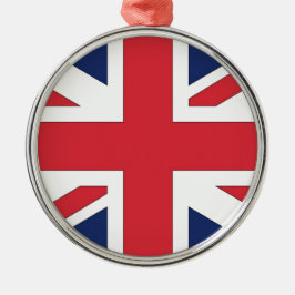 Adorno Metálico Union Jack / Bandera del Reino Unido