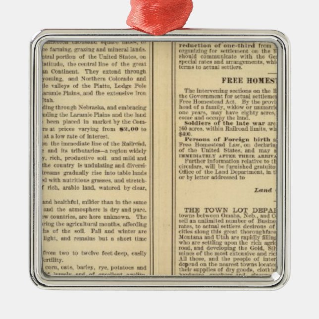 Adorno Metálico Unión y líneas de ferrocarril pacíficas centrales (Frente)