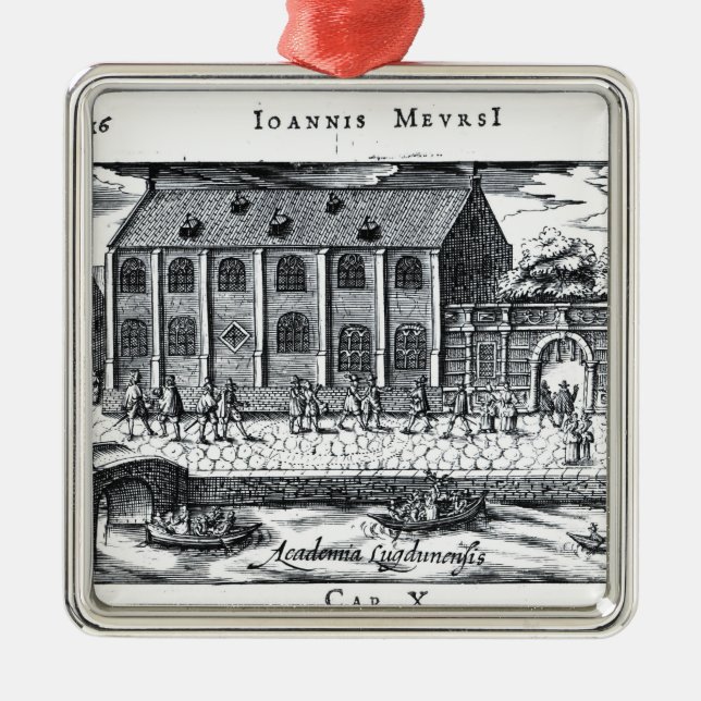 Adorno Metálico Universidad de Leiden, 'una Atenas holandesa (Frente)