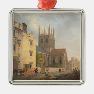 Adorno Metálico Universidad de Merton, Oxford, 1771 (aceite en