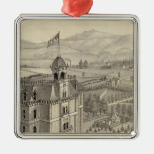 Adorno Metálico Universidad del Pacífico