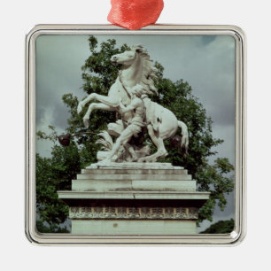 Adorno Metálico Uno de los dos "caballos margosos", 1739-45