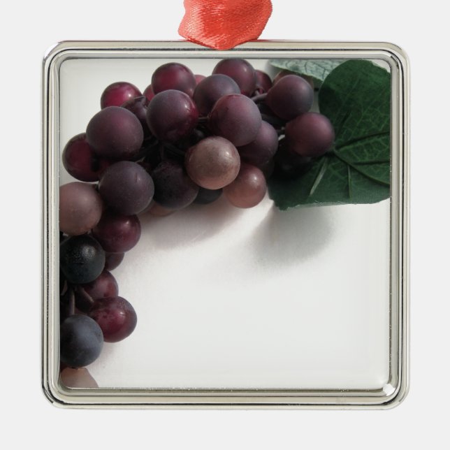 Adorno Metálico Uvas azules (Frente)