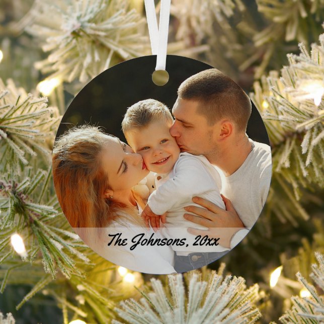 Adorno Metálico vacaciones de moda fotográfica familiar (in situ)