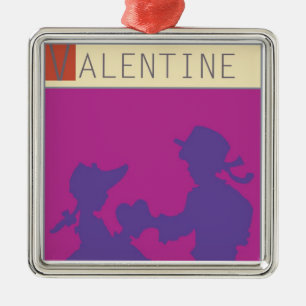 Adorno Metálico <Valentine> por el minero de Steve