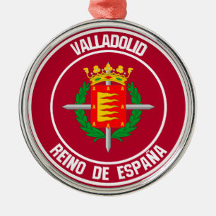 Adorno Metálico Valladolid Round Emblem
