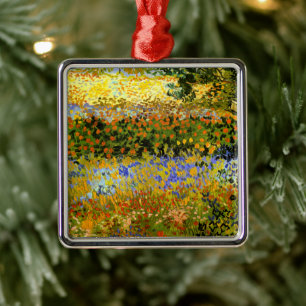 Adorno Metálico Van Gogh - Jardín Florido