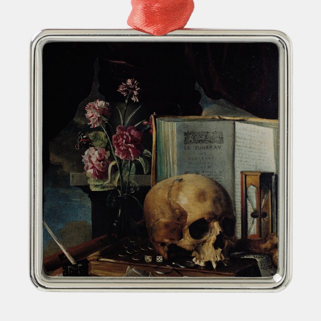 Adorno Metálico Vanitas (Frente)