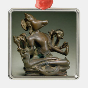 Adorno Metálico Varaha, Gurjara Pratihara, Tamil Nadu (bronce)