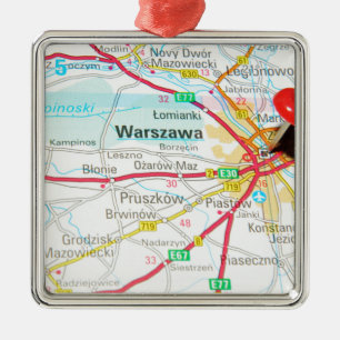 Adorno Metálico Varsovia, Varsovia en Polonia