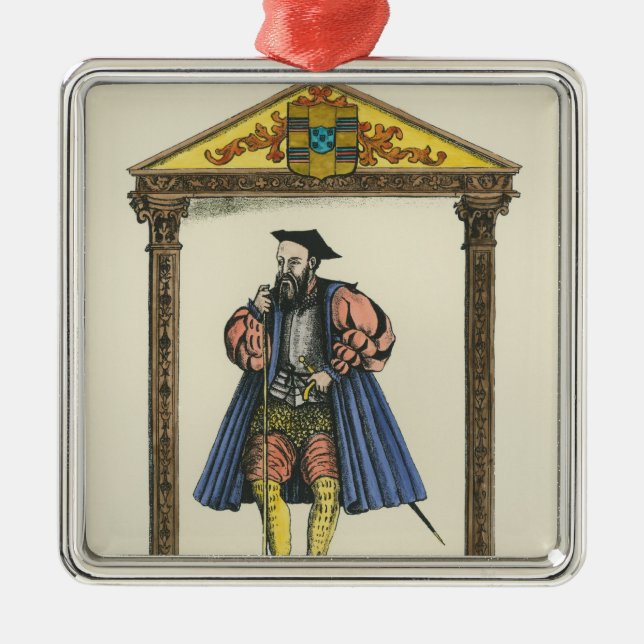 Adorno Metálico Vasco de Gama (Frente)