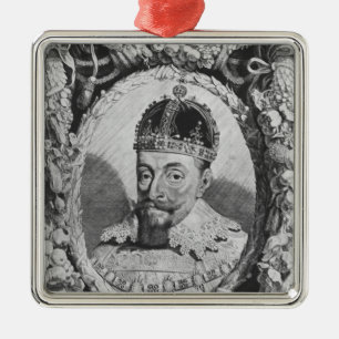 Adorno Metálico Vasos de Sigismund, rey de Polonia y de Suecia