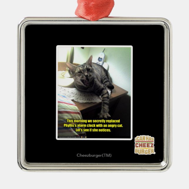 Adorno Metálico Veamos si ella nota (Frente)