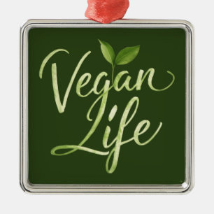 Adorno Metálico Vegan Life
