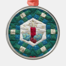 Adorno Metálico Vela agobiada