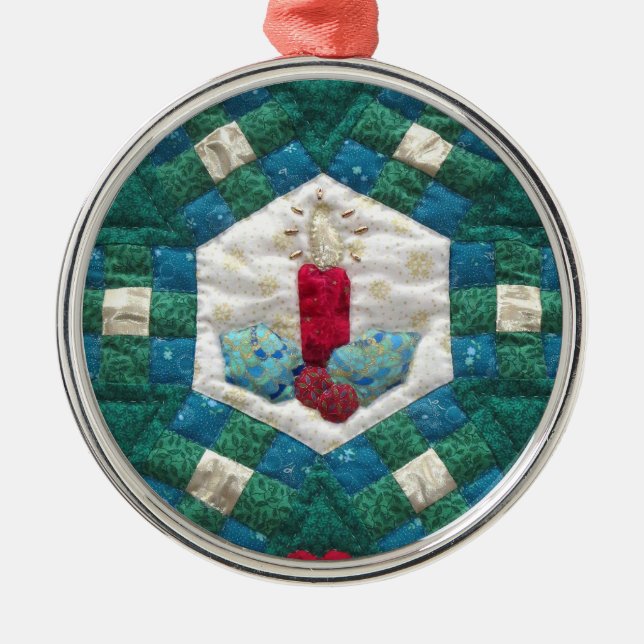 Adorno Metálico Vela agobiada (Frente)