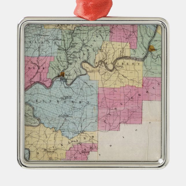 Adorno Metálico Venango Co, PA (Frente)