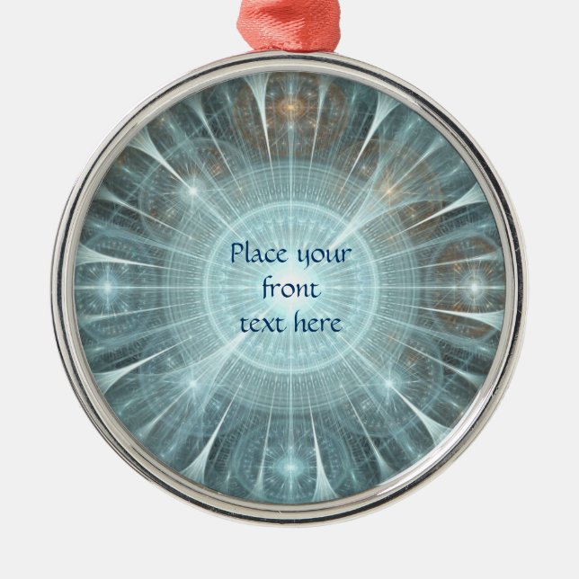 Adorno Metálico Ventana Catedral de navidades (Frente)