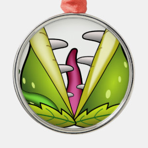 Adorno Metálico venus flytrap monster
