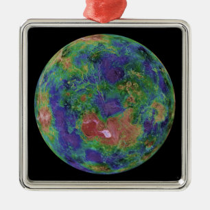 Adorno Metálico Venus se centró en el Polo Norte