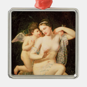 Adorno Metálico Venus y Cupid