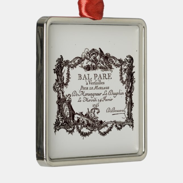 Adorno Metálico Versalles - Boda barroco - deco noble (Derecha)