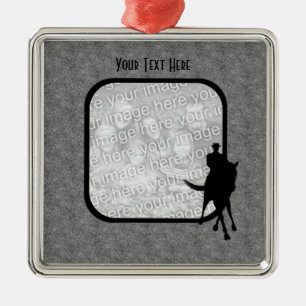 Adorno Metálico Vestir Caballo Y Montar Tu Foto