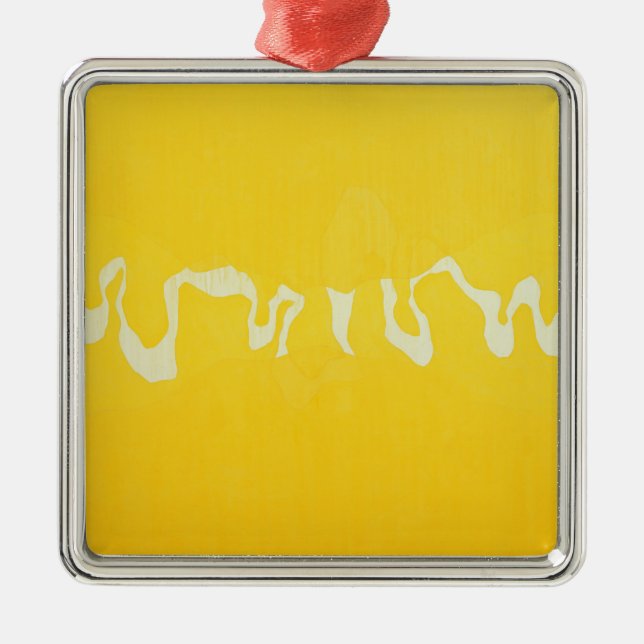 Adorno Metálico Viaje amarillo (Frente)