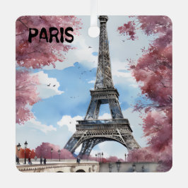 Adorno Metálico Viajes de navidades de París