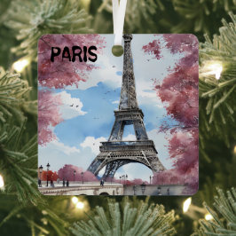 Adorno Metálico Viajes de navidades de París