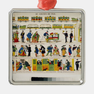 Adorno Metálico Viajes por ferrocarril, c.1850
