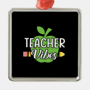 Adorno Metálico Vibes de profesores