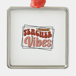 Adorno Metálico Vibes de profesores