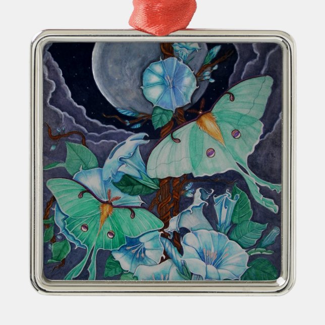 Adorno Metálico Vida de la luna (Frente)