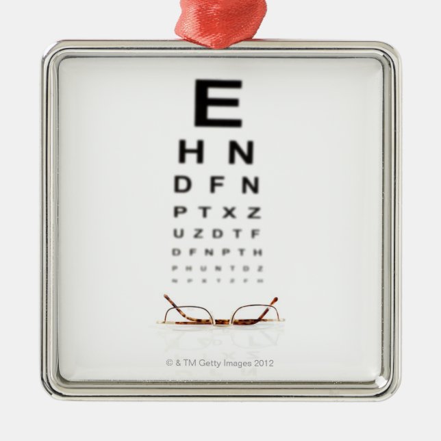 Adorno Metálico Vidrios de lectura (Frente)