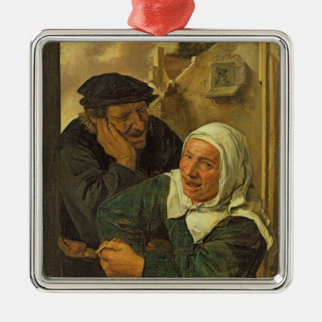 Adorno Metálico Viejos pares (Frente)