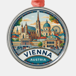 Adorno Metálico Viena Austria